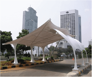 tenda membrane di kantor